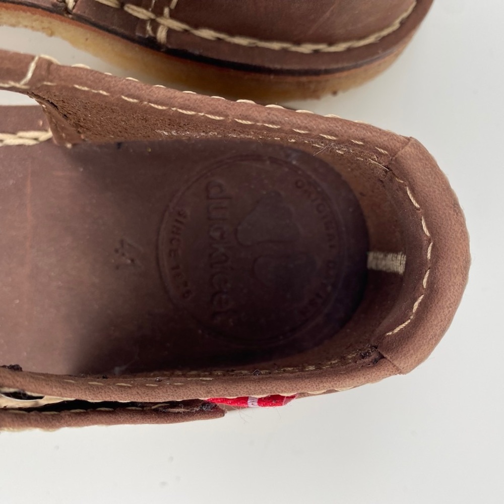 Duckfeet Cocoa Mols Leather Maryjane Shoes Size 41 NEW - Picture 5 of 6